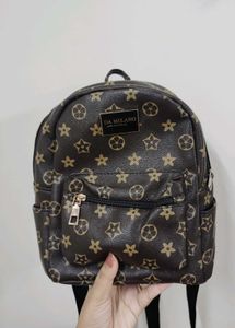 Chic Da Milano Monogram Mini Backpack