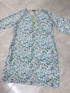 Leaf Print Kurta