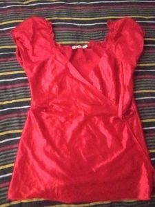 Red Satin Nightdress