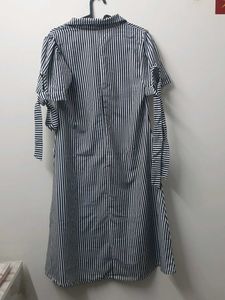 Striped Shirt Dress