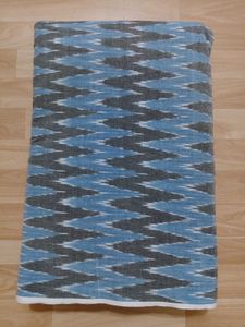 Green Ikat Print Fabric