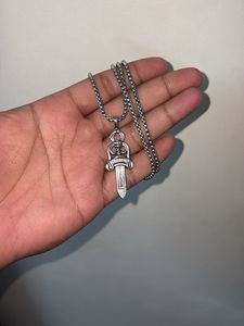 Chrome Hearts Dagger Pendant Necklace