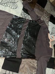 Sparkly Sequin Panel Dress