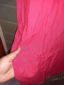 rayon pink kurti
