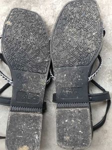 Stylish Embellished Flat Sandals