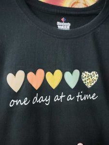 163.Graphic Print Oversized T-Shirt
