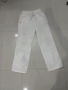 Red &amp; White Track Pants