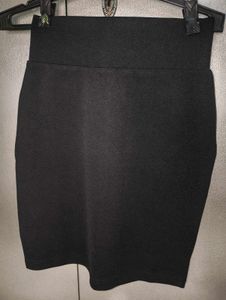 Classic Black Pencil Skirt