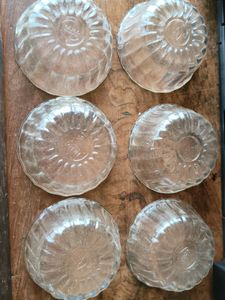 Ice-cream Glass Cups 6 Pieces.