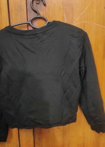 Black "Dreamer" Graphic Print Top