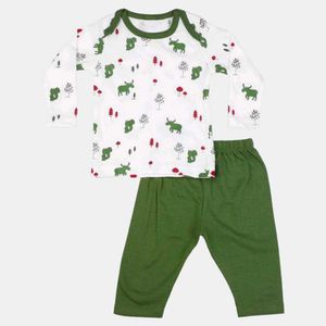 Cute Baby Outfit with Woodland Print
