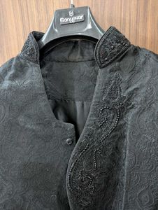 Elegant Black Sherwani