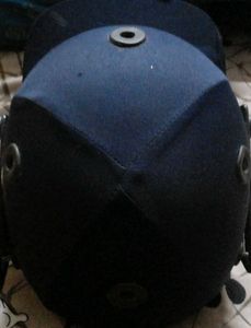 Navy Blue Cricket Helmet
