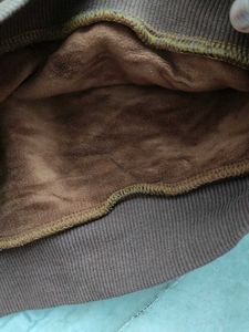 Adidas Brown Velvet Sweatshirt
