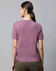 GLOBAL REPUBLIC Mauve Tie up top