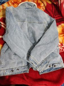 Solid Denim Jacket for Men &amp; Women both