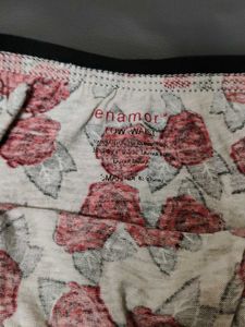 Floral Rose Print Briefs