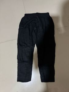 black cotton pent