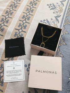 18 carat gold plated palmond chain
