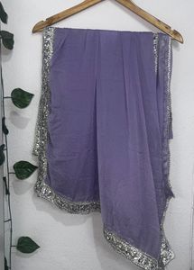 Beautiful Purple Embroidered Kurta