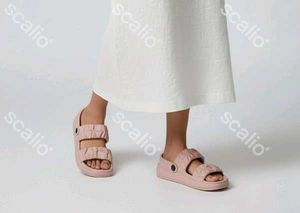 Women Open-Toe Slingback Slides by TRV
