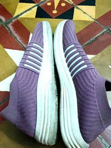 Casual Knit Slip-On Shoes