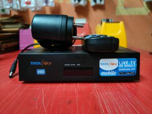 Tata Sky HD Set Top Box with Remote & Charger