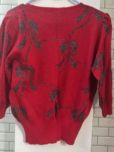Red Blouse Woolen