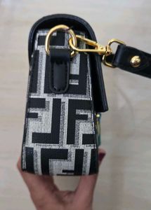 Fendi inspired shoulder bag