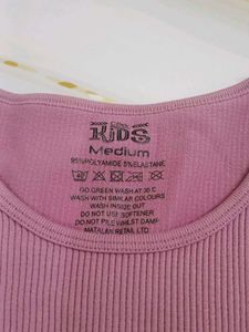 (800)Pink Long Sleeve Top