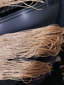 Gold Fringe Scarf
