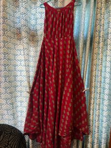 Chic Pink &amp; Grey Checkered Dress