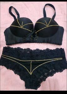 Black Bra & Panty Set
