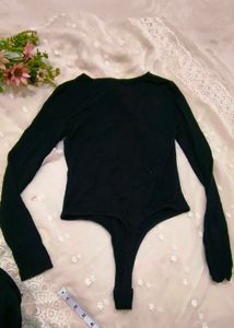 Ribbed Long Sleeve Bodysuit