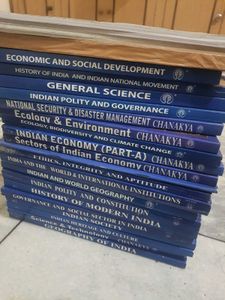 CHANAKYA UPSC BOOKS + VAJIRAM NOTES