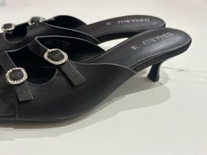 Westside Luna Blu Black Mules