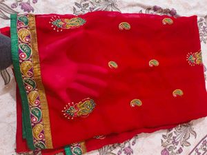 saree with blouse