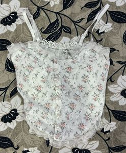 Floral Lace Camisole Top