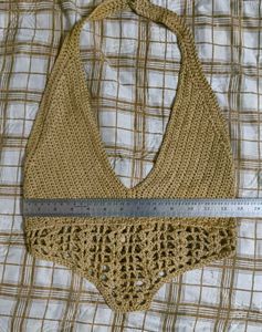 Boho Crochet Halter Top
