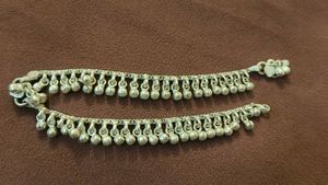 pure silver baby girl anklets