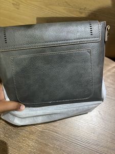Chic Grey Crossbody Bag