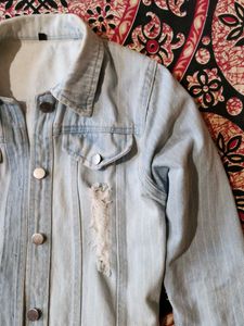 Trendy Jeans Jacket