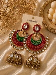 long Indian Earrings