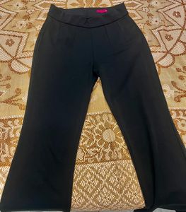 Stylish Black Flared Pants