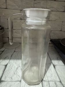 G-Horse Glass Pitcher with Lid