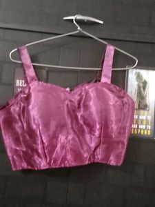 Jimmy Choo Magenta Purple Blouse