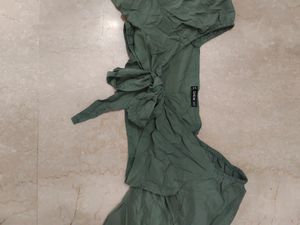 Trendy Green Crop Top