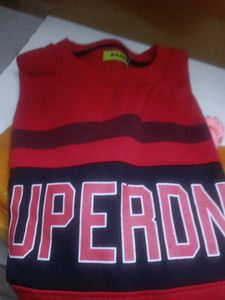 Cool Red Striped T-Shirt
