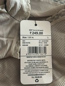Shien Comfortable Striped Lace Briefs