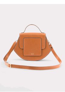 Stylish Brown Top Handle Bag